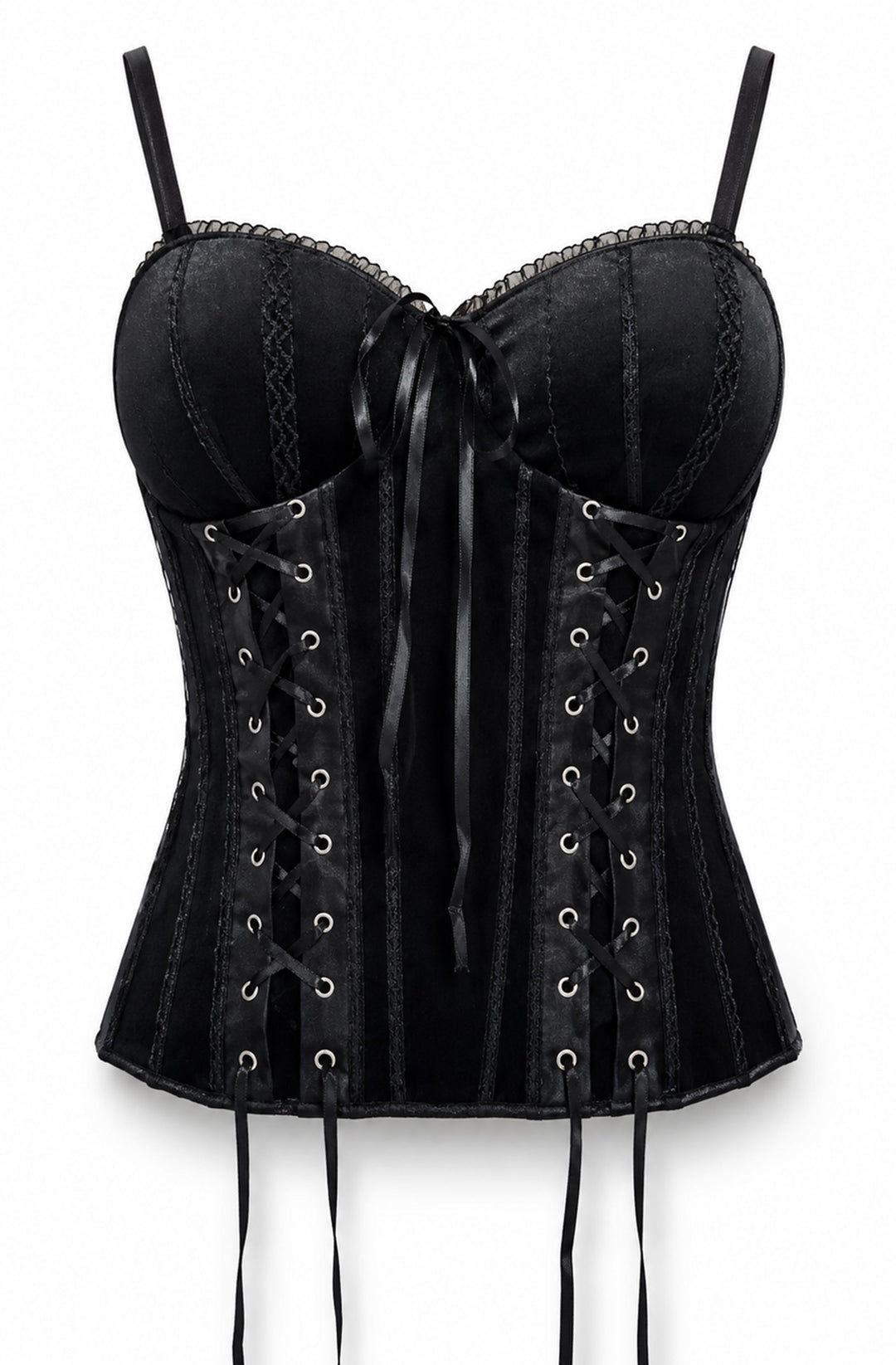 Catalina Sequin Velvet Corset Style Cami Top