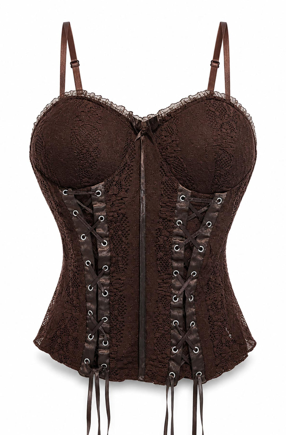 Noemi Lace Up Corset Style Cami Top