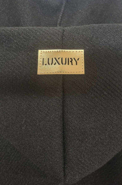 Devora Pocket Detail Hooded Shacket-Black