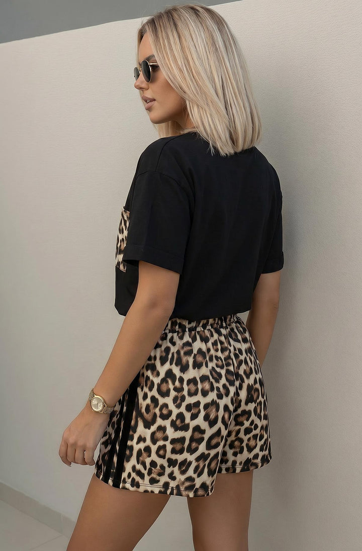 Savanna Oversized Leopard Two Piece Co-Ord Set