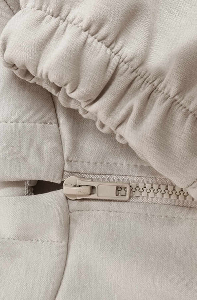 Seren Hooded Two Piece Lounge Set-Stone