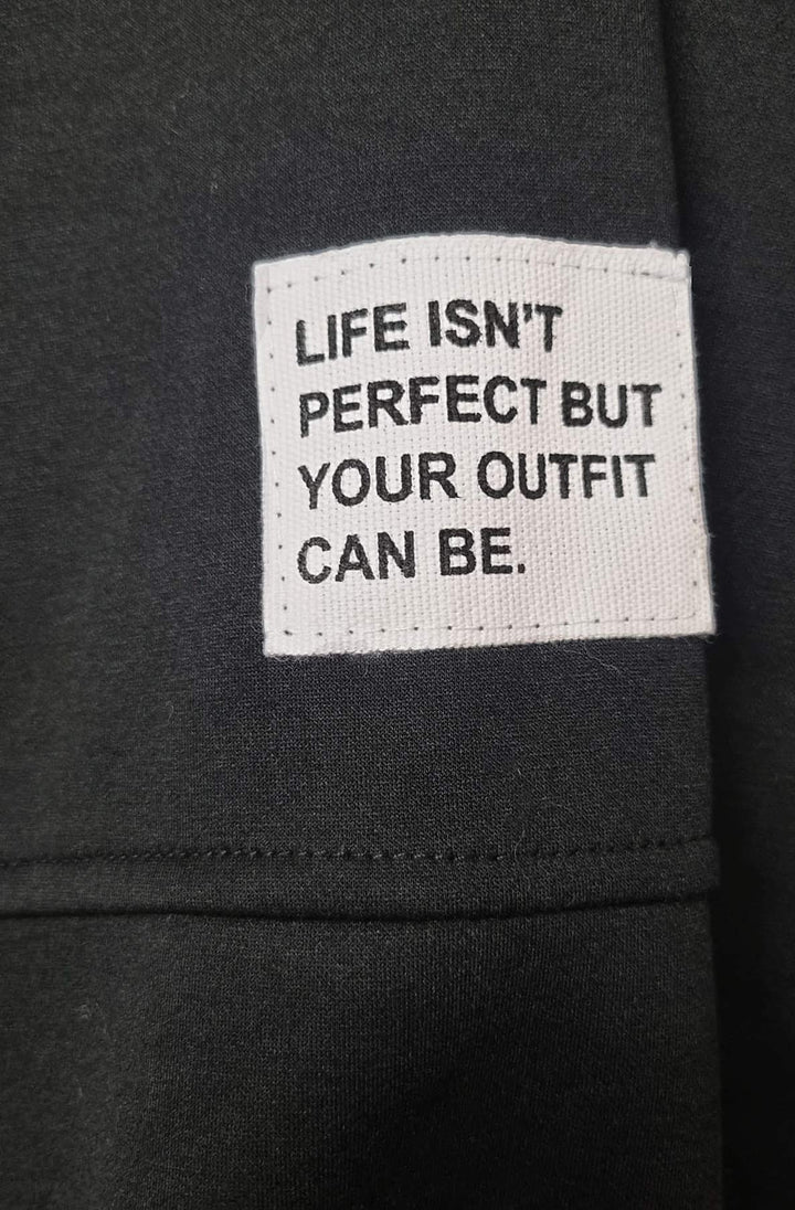 Tanya Two Piece Co-Ord Loungewear Set - Black
