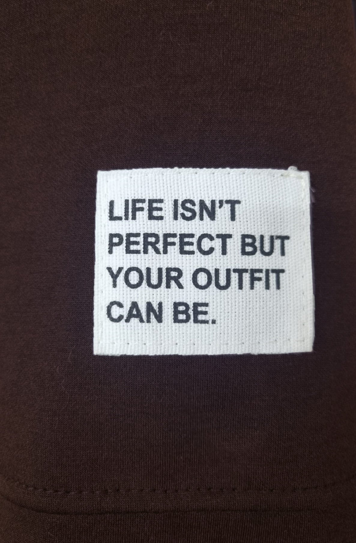 Tanya Two Piece Co-Ord Loungewear Set-Dark Brown