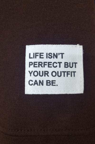 Tanya Two Piece Co-Ord Loungewear Set-Dark Brown