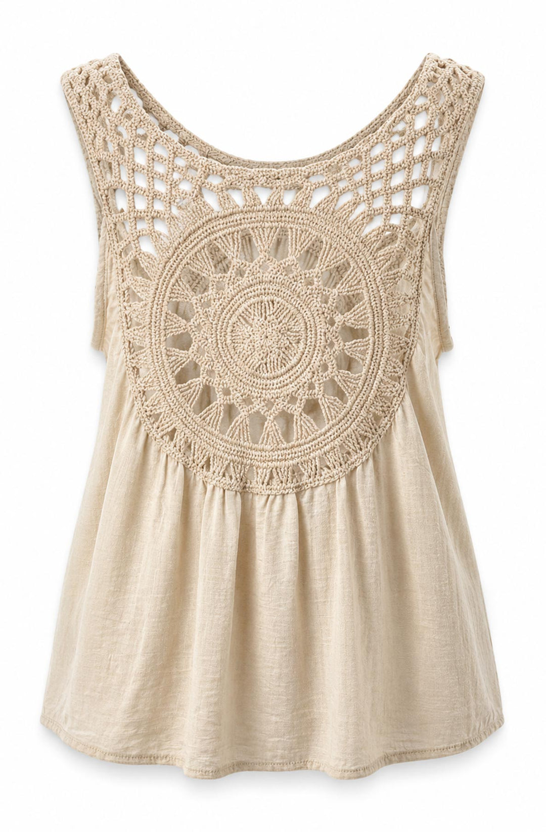 Valery Crochet Back Wide Leg Two Piece Co-Ord Set