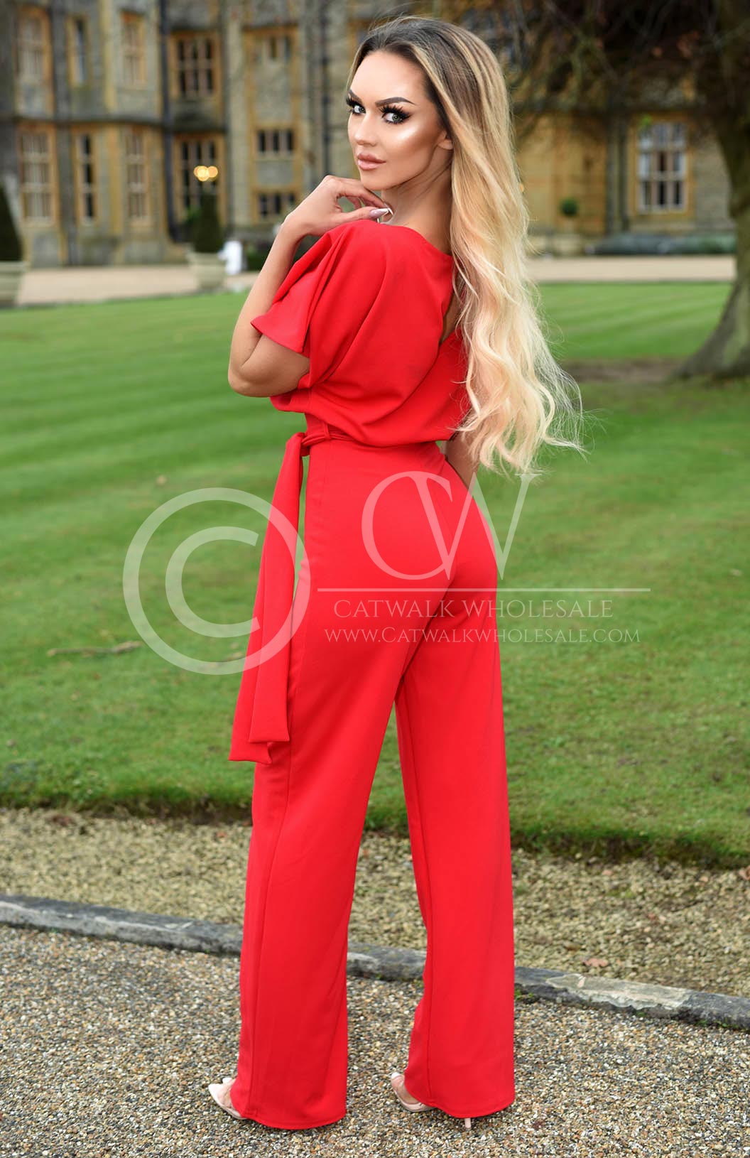 Totally Chill Jumpsuit | Ruby Red (Regular Size) – In The Starz Boutique
